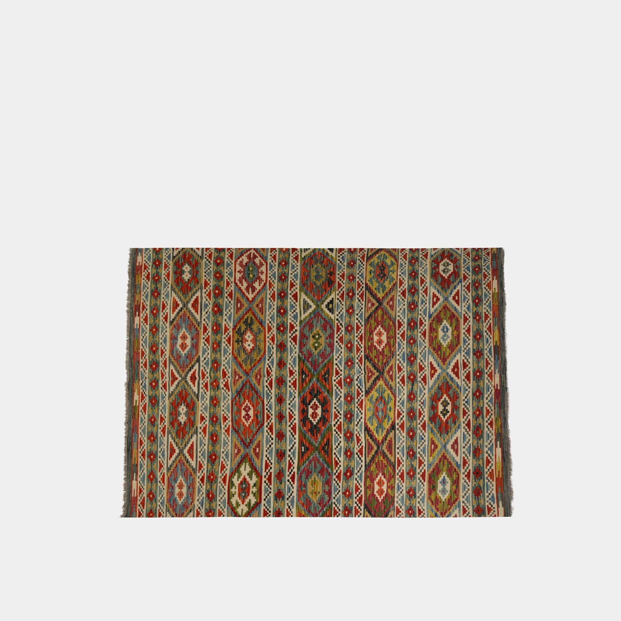 HAND WOVEN VEGETABLE DYED KILIMS SIZING RANGES FROM 5’ WIDE HEIGHT: 7’ (35/SQFT)